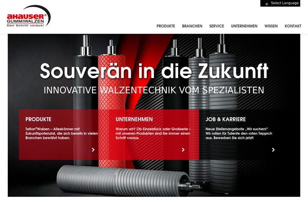Uniq theme site design template sample