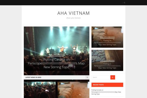 Smartzine theme site design template sample