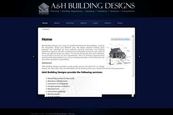 Wp-coda theme site design template sample