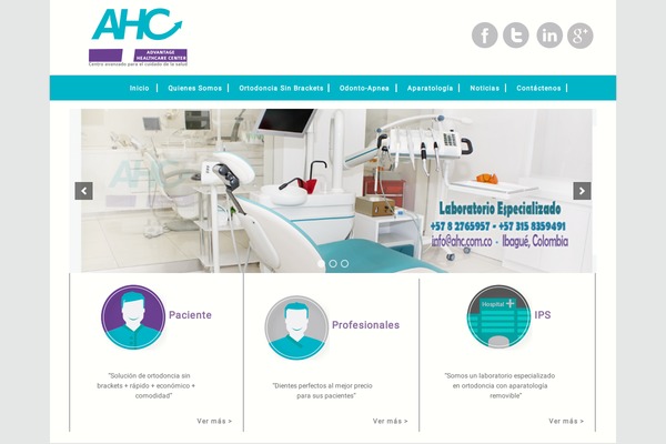 ahc.com.co site used Ahc