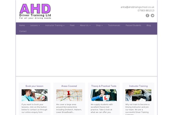 Modernize theme site design template sample