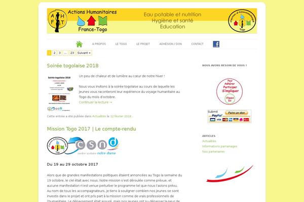 Twenty Twenty-Three theme site design template sample