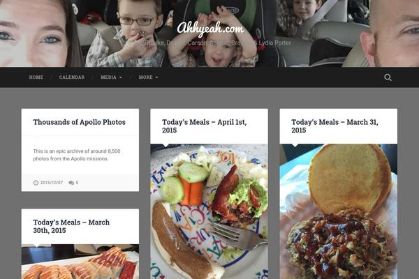 Baskerville theme site design template sample