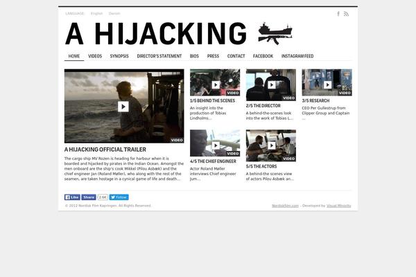 Triangle Magazine theme site design template sample