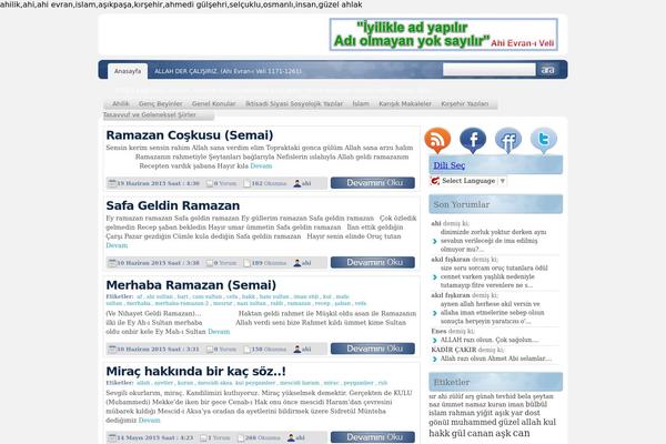 ahikirsehir.com site used Seohocasiv2