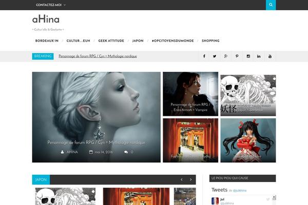 ahina.fr site used Amphionpro