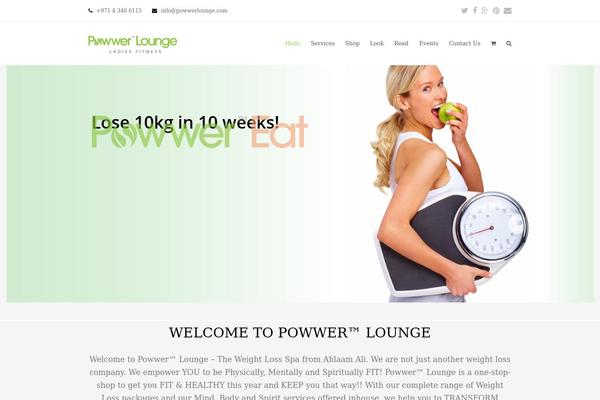 Nano theme site design template sample