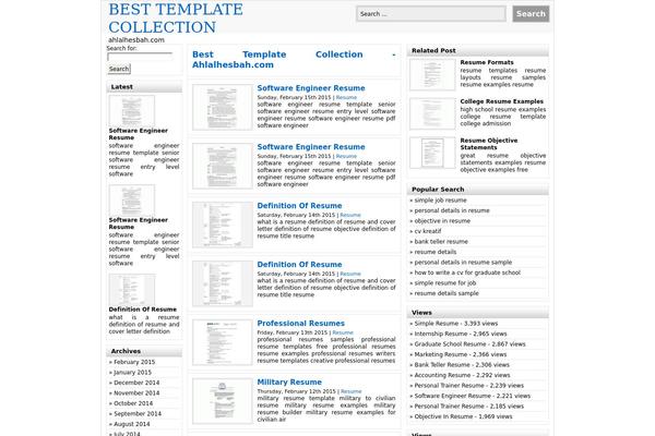 ahlalhesbah.com site used Do’a Ibu