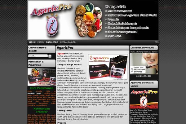 Easel theme site design template sample