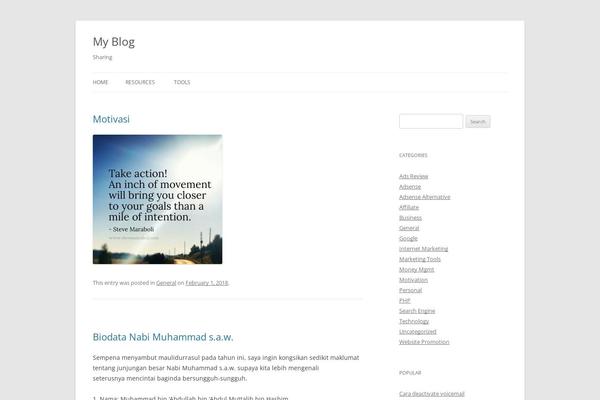 Site using WordPress Popular Posts plugin