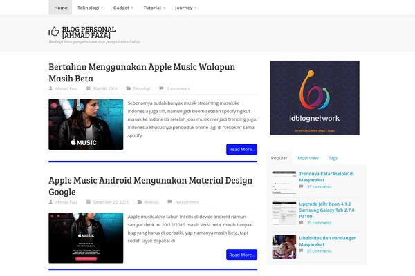 ahmadfaza.com site used Ktz-freak