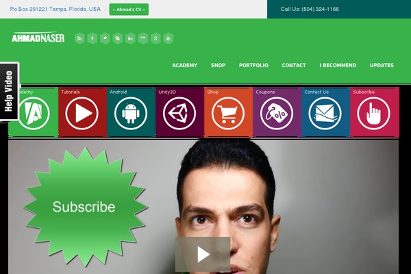 ahmadnaser.com site used Ans