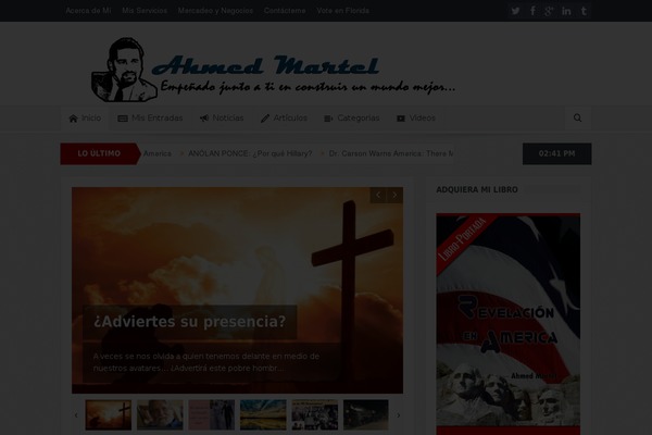 ahmedmartel.com site used Chromenews-pro