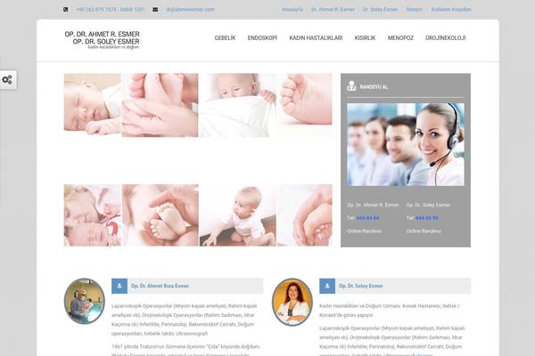 SoulMedic theme site design template sample