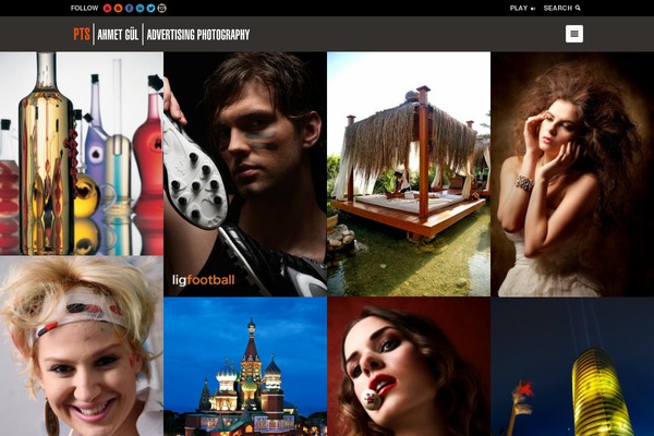 Hypershot theme site design template sample