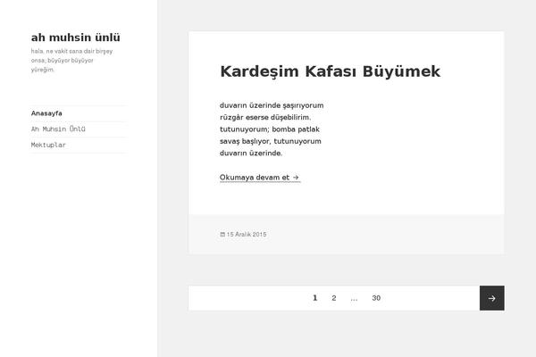 Manifest 1.1 theme site design template sample