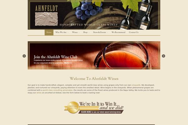 Canvas theme site design template sample