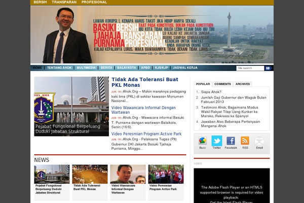 ahok.org site used Ahok_org