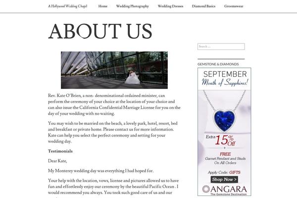 ahollywoodweddingchapel.com site used Queue