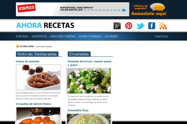CookingPress theme site design template sample
