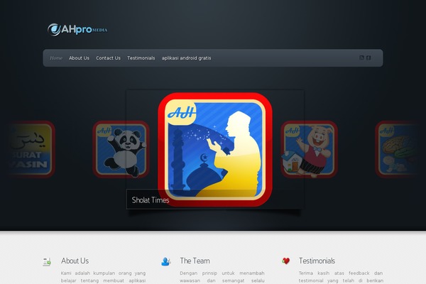 Envisioned theme site design template sample