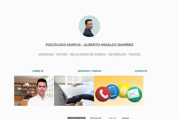 Frost theme site design template sample