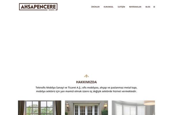 ahsapencere.com site used Ahsape