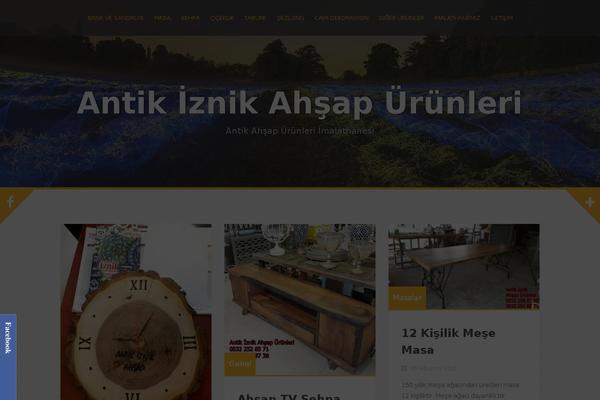Alizee theme site design template sample