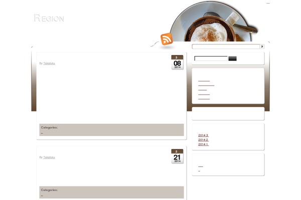 Swiss theme site design template sample