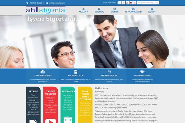 Safirkurumsal theme site design template sample