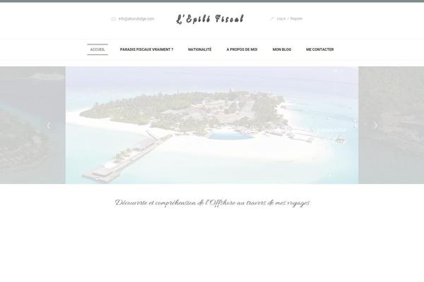Bonita theme site design template sample