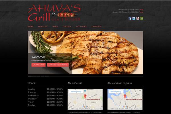 Slate theme site design template sample