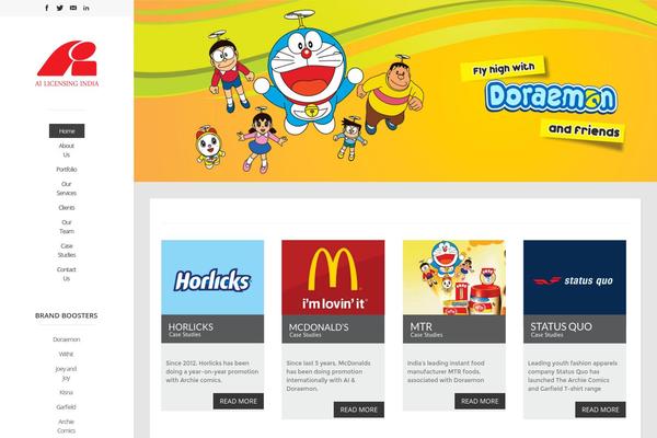 Elegance theme site design template sample