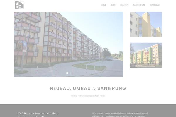 Maison theme site design template sample