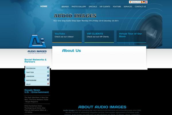Blue-earth theme site design template sample