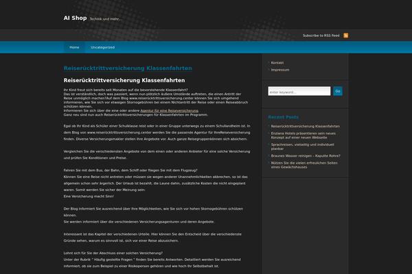 deCoder theme site design template sample