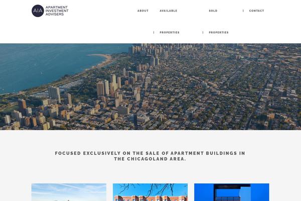 Stockholm Child theme site design template sample