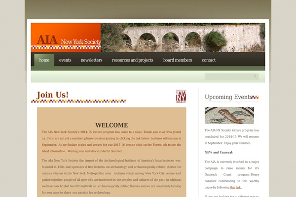 aia-nysociety.org site used Terrafirma2
