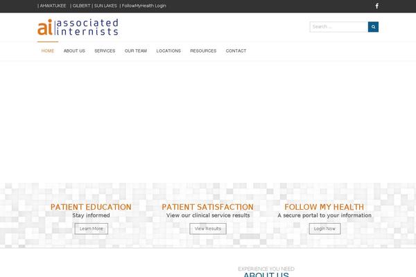 iMedica theme site design template sample