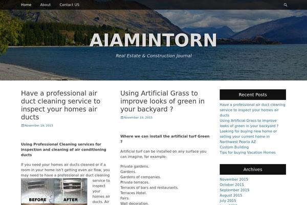 Catch Adaptive theme site design template sample