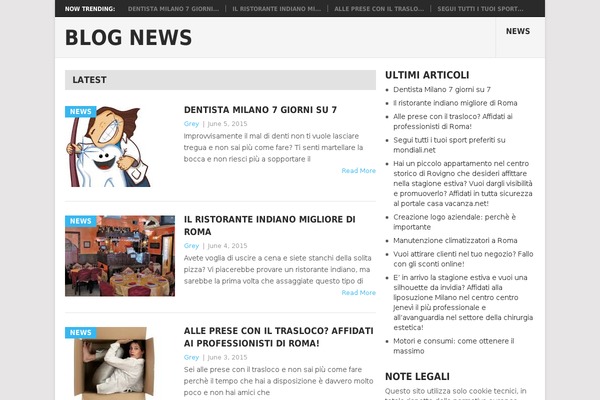 Point theme site design template sample