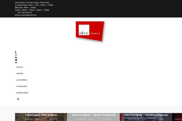 aicafrance.org site used Cenote-pro