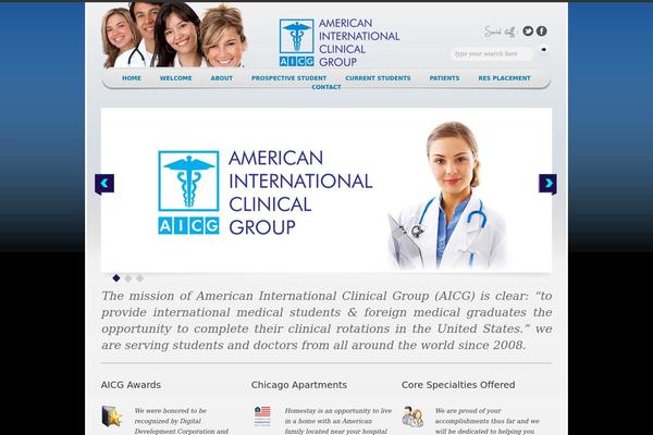 Salient Child theme site design template sample