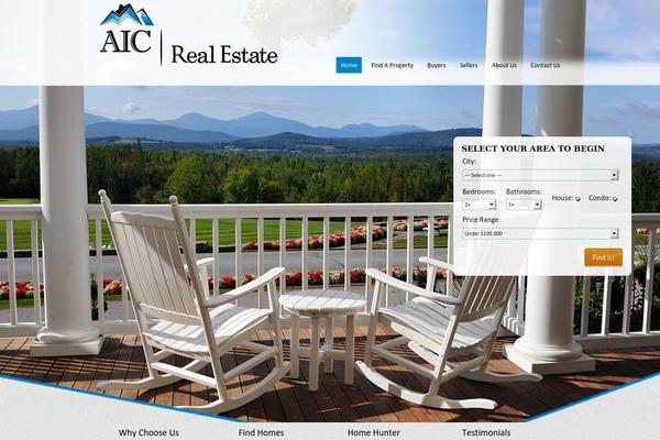 Aic theme site design template sample