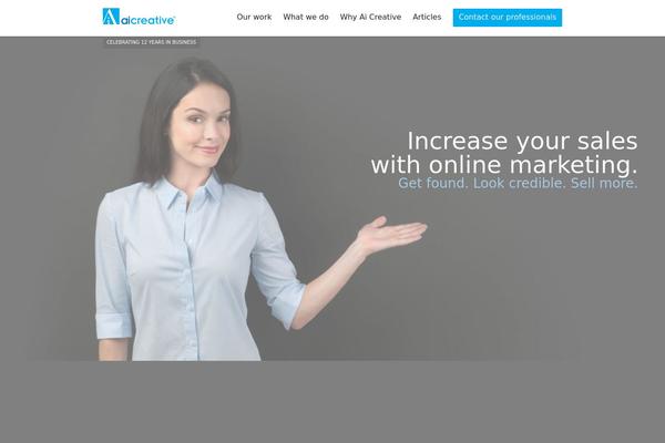Scroller theme site design template sample