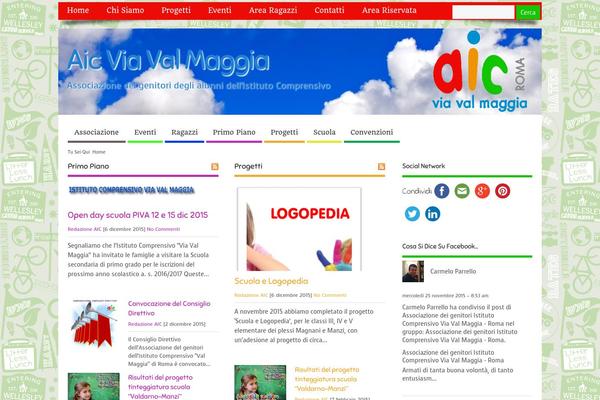 MesoColumn theme site design template sample