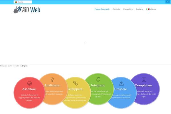Success theme site design template sample