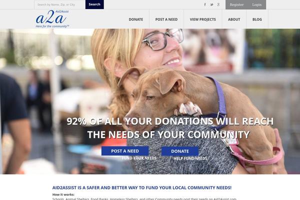 funding_press theme websites examples