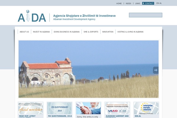 aida.gov.al site used Hello-elementor-child