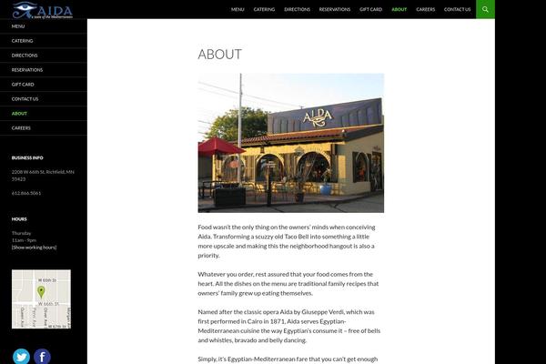 Site using Awesome Social Icons plugin